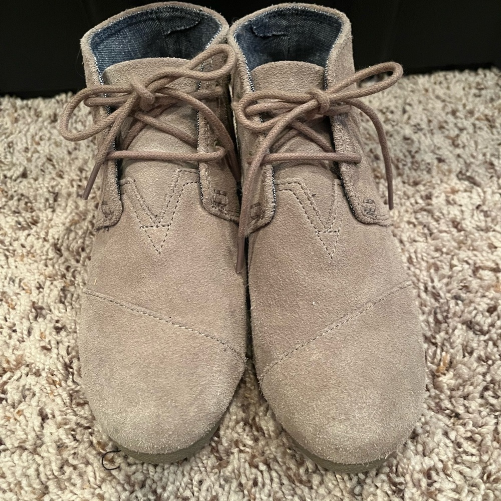 Girl Toms Ankle Boots